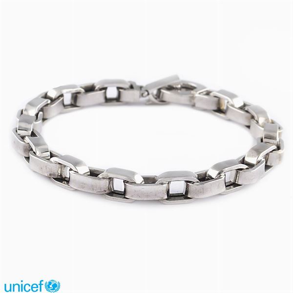 18kt white gold bracelet  - Auction UNICEF ONLINE TIMED AUCTION - Colasanti Casa d'Aste