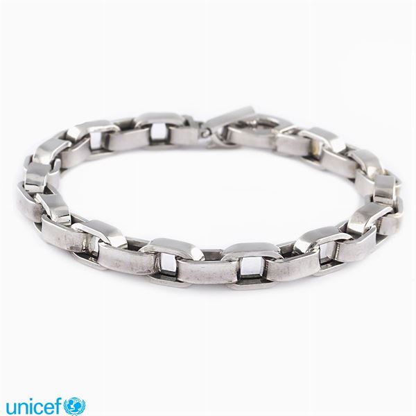 18kt white gold bracelet