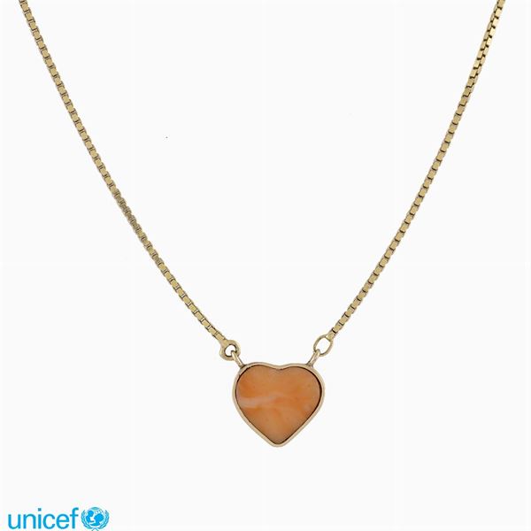 18kt gold necklace  (1940/50ies)  - Auction UNICEF ONLINE TIMED AUCTION - Colasanti Casa d'Aste