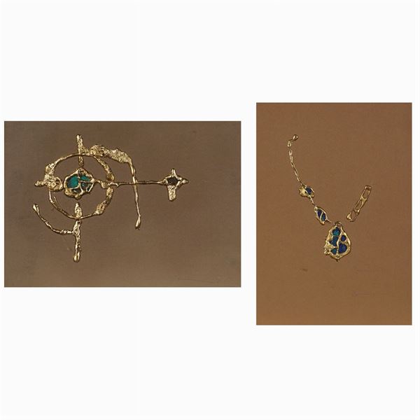 Edgardo Mannucci : Edgardo Mannucci  (Fabriano 1904 - Arcevia 1986)  - Auction Costume and sketches - I - Colasanti Casa d'Aste