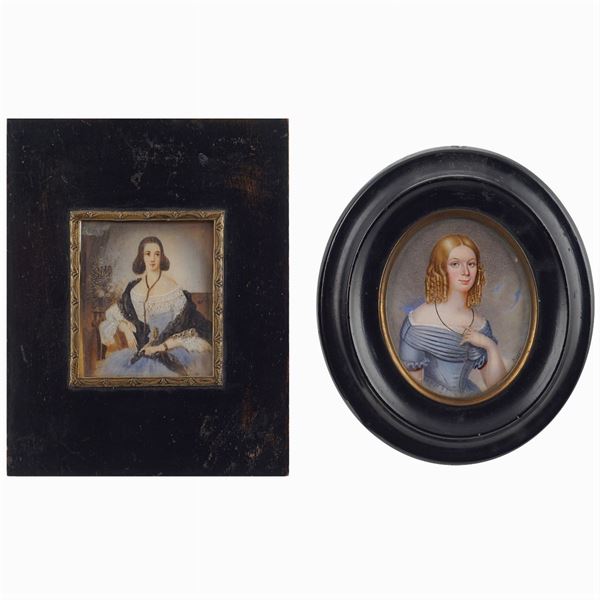 Two miniatures