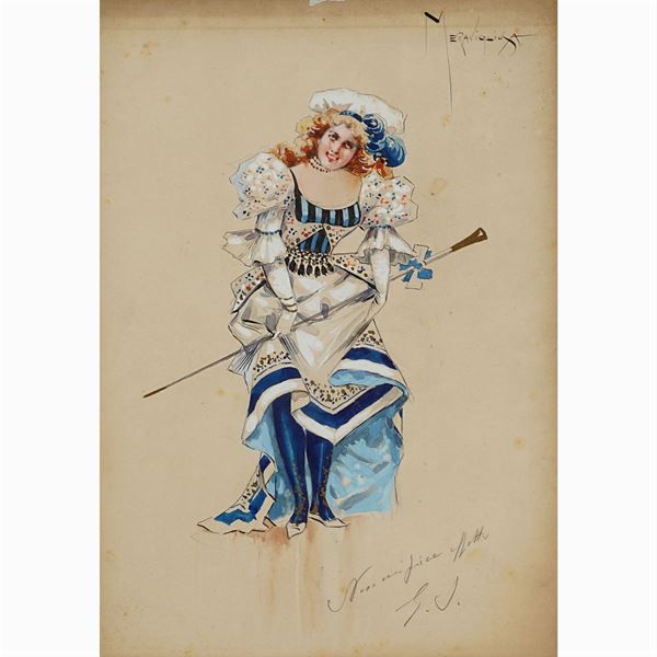 Aleardo Villa - Figurini per "Andrea Chénier"