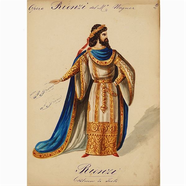 Figurini teatrali per "Rienzi"