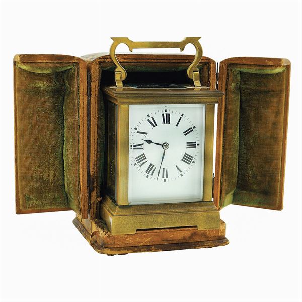 Gilded brass travel officielle