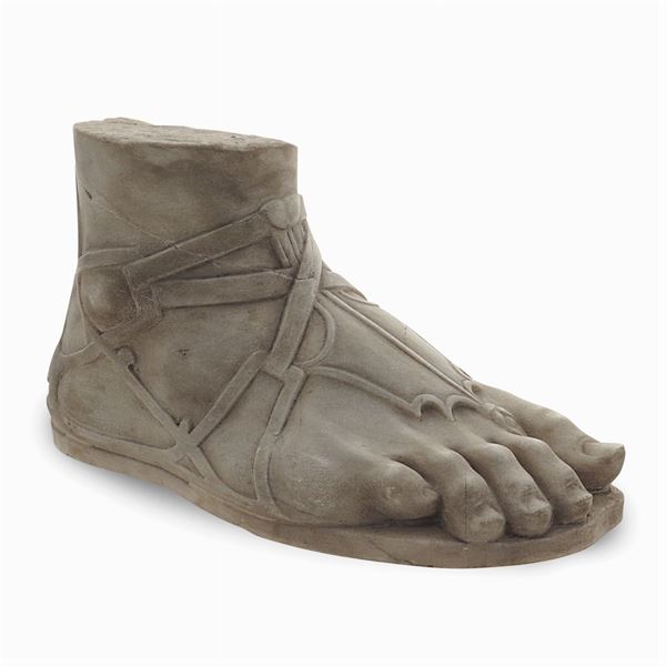 White marble sculpture