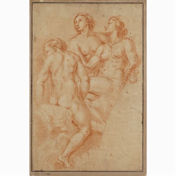 Polidoro da Caravaggio : Polidoro da Caravaggio, attributed  (Caravaggio 1500 - Messina 1543)  - Auction Fine Art From a Tuscan Property - Colasanti Casa d'Aste
