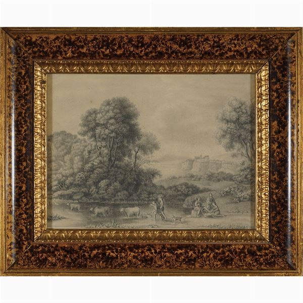 Italian painter  (XIX Sec.)  - Auction Fine Art From a Tuscan Property - Colasanti Casa d'Aste