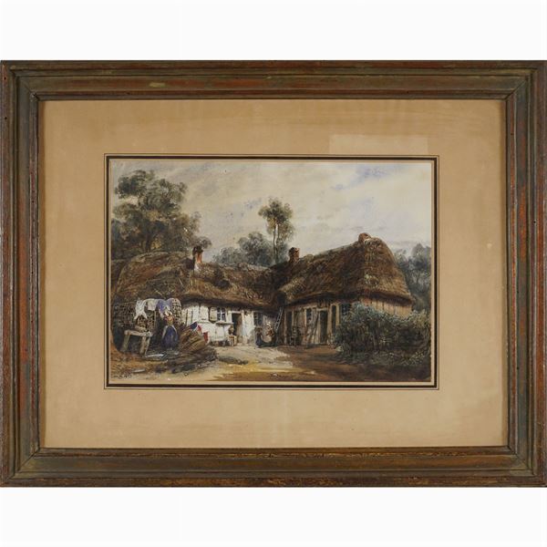 French painter  (XIX Sec.)  - Auction Fine Art From a Tuscan Property - Colasanti Casa d'Aste