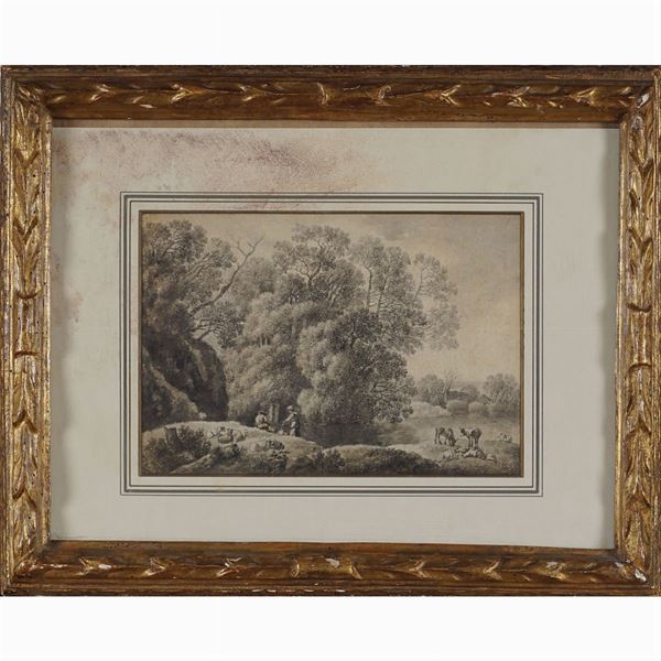 Italian sketcher  (XVII - XVIII Century)  - Auction Fine Art From a Tuscan Property - Colasanti Casa d'Aste