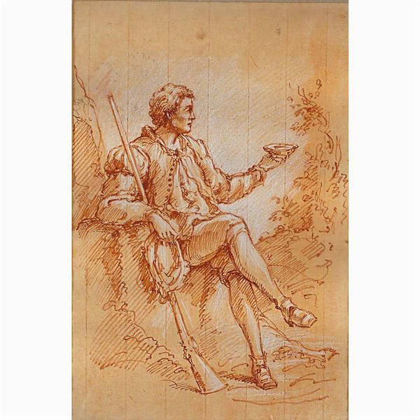 Italian sketcher  (XVIII Century)  - Auction Fine Art from an umbrian property - Colasanti Casa d'Aste