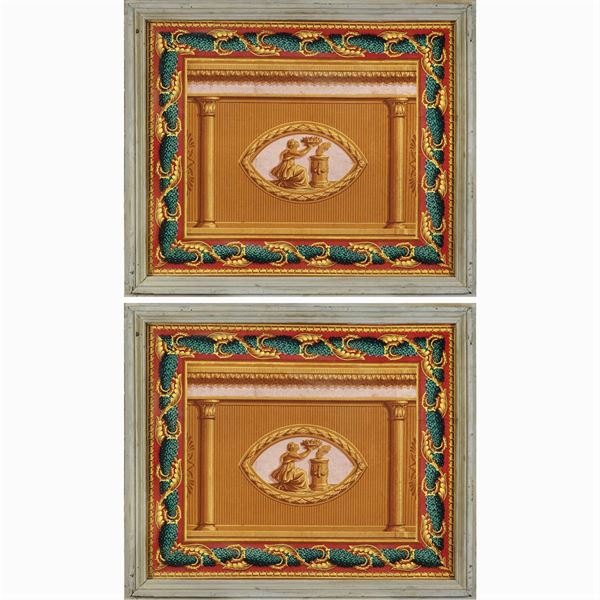 Two wooden doors  (end of XIX-XX Century)  - Auction Fine Art from an umbrian property - Colasanti Casa d'Aste