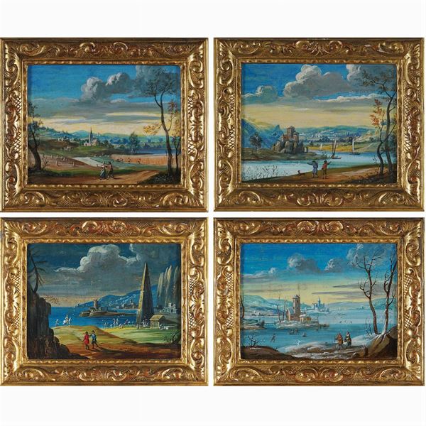 Flemish painter  (Belgium. XVIII Century)  - Auction Fine Art From a Tuscan Property - Colasanti Casa d'Aste
