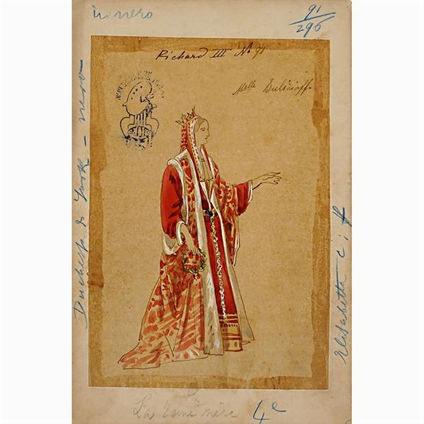 Costume sketches "Richard III"