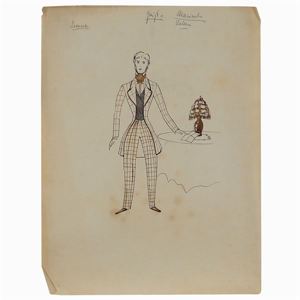 Christo - Costume sketches