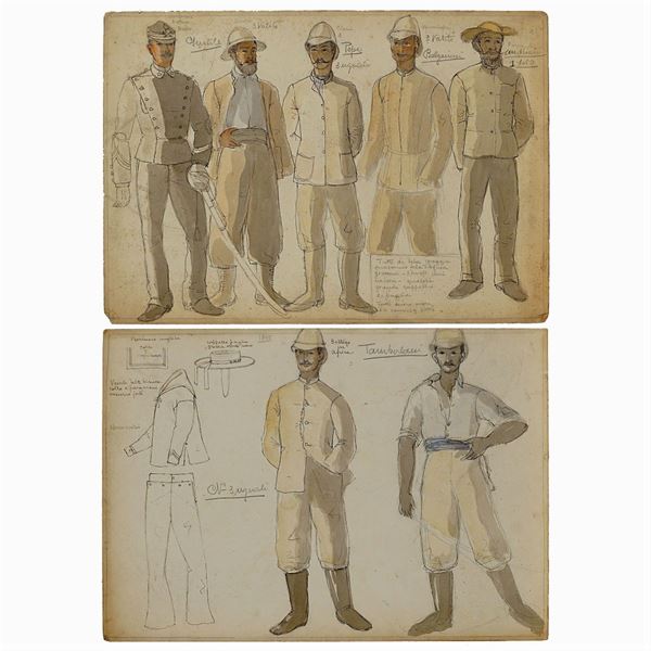 Costume sketches