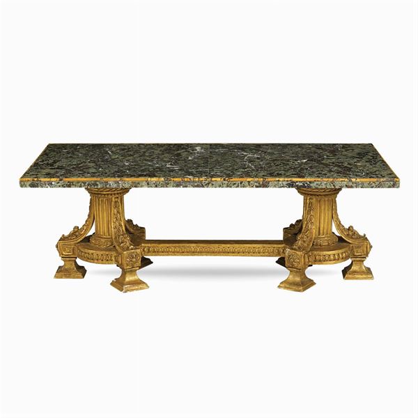 Giltwood living room table