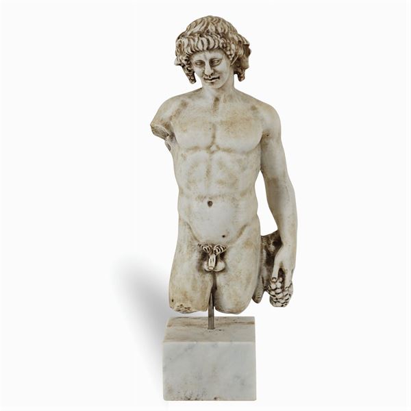 White marble torso  (20th century)  - Auction Fine Art From a Tuscan Property - Colasanti Casa d'Aste
