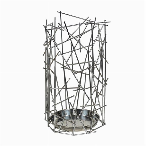 Design umbrella stand  (Italy, 20th century)  - Auction Online timed Auction objects of art - II - Colasanti Casa d'Aste