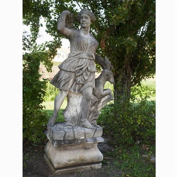 Sculpture in Vicenza stone  (old manifacture)  - Auction Fine Art From a Tuscan Property - Colasanti Casa d'Aste