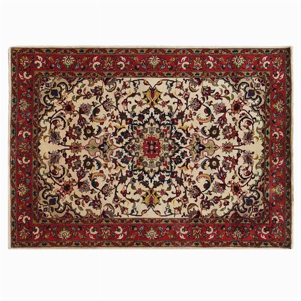 Tabriz carpet  (Persia, 20th century)  - Auction Fine Art From a Tuscan Property - Colasanti Casa d'Aste