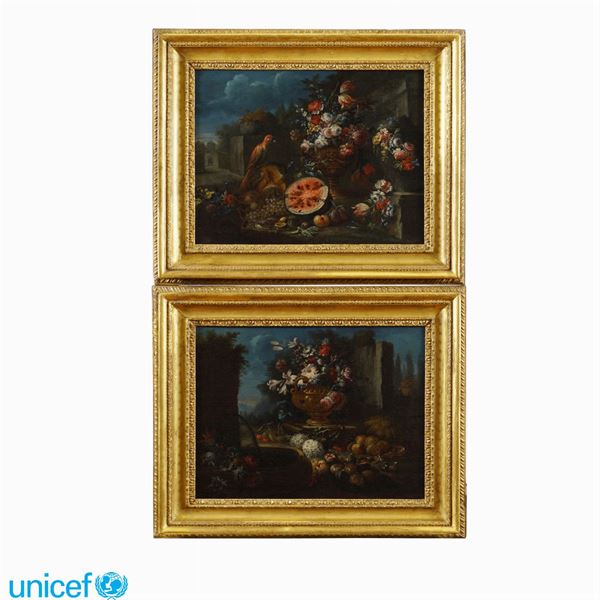 Gasparo Lopez Gasparo dei Fiori : Gasparo Lopez  (Napoli 1677 - Firenze 1732)  - Auction Fine Art From a Tuscan Property - Colasanti Casa d'Aste