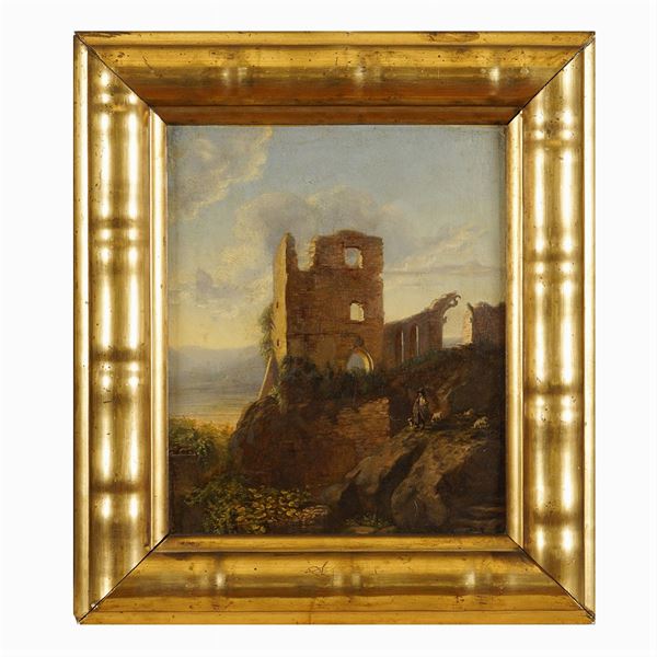 Pittore francese  (XIX Sec.)  - Asta FINE ART DA UNA DIMORA TOSCANA  - Colasanti Casa d'Aste