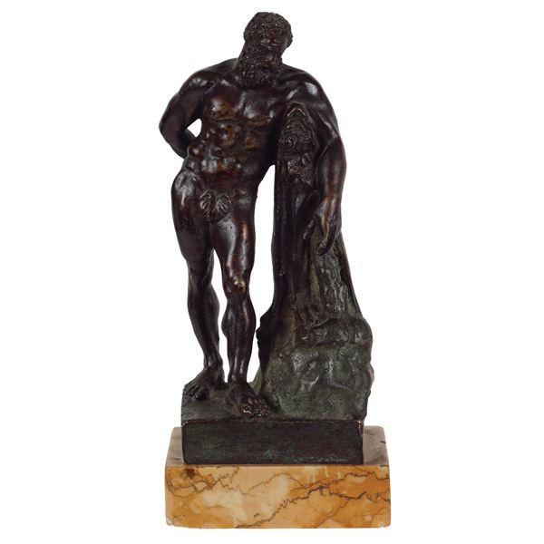 Burnished bronze sculpture