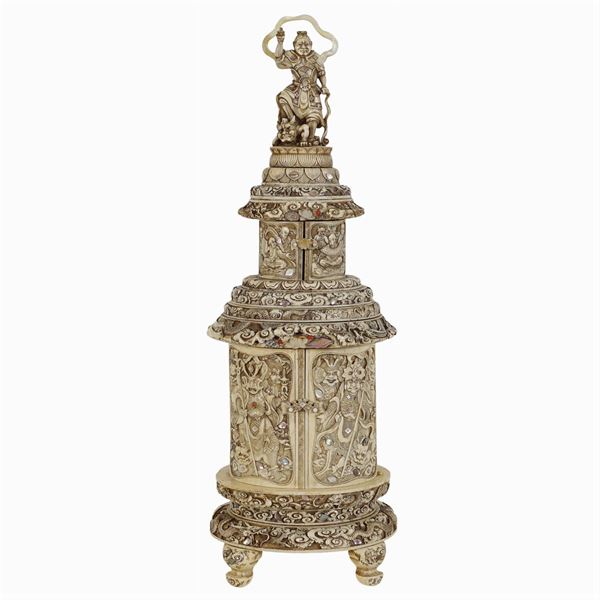 Shibaiama bone temple model