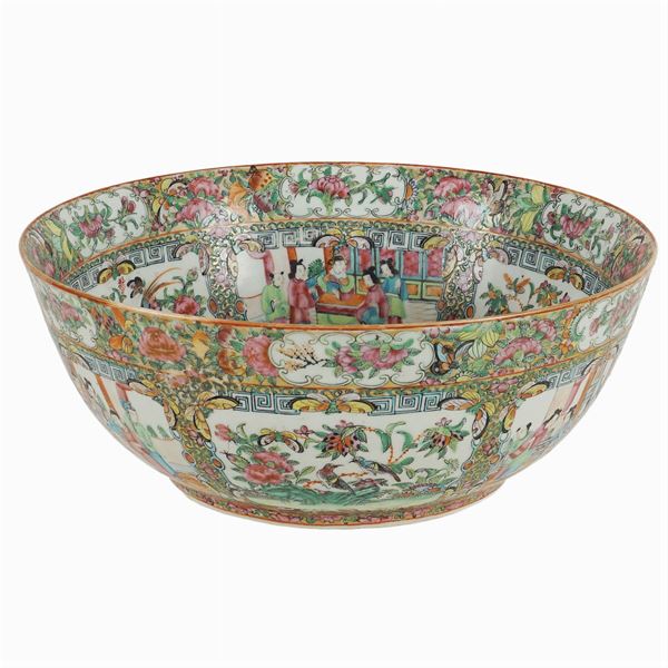 Canton porcelain bowl
