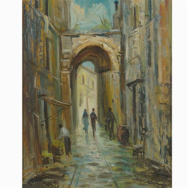 G. Testorio  (Italy, 20th century)  - Auction Online Timed Auction Paintings and Prints - I - Colasanti Casa d'Aste