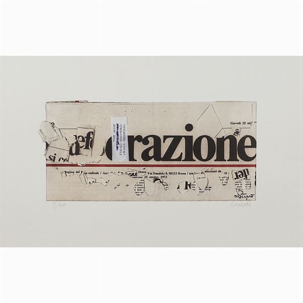 Claudio Cintoli : Claudio Cintoli  (Imola 1935 - Roma 1978)  - Auction Costume and sketches - I - Colasanti Casa d'Aste
