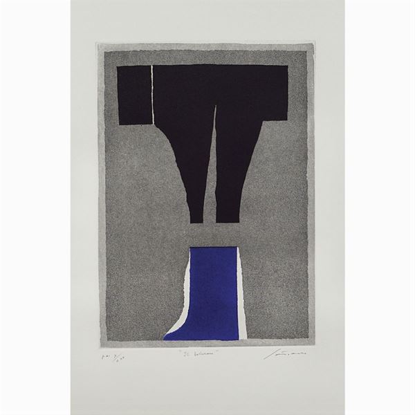 Giuseppe Santomaso : Giuseppe Santomaso  (Venezia 1907 - 1990)  - Asta ASTA A TEMPO ON LINE - OPERE E GRAFICA DEL XX SECOLO  - Colasanti Casa d'Aste