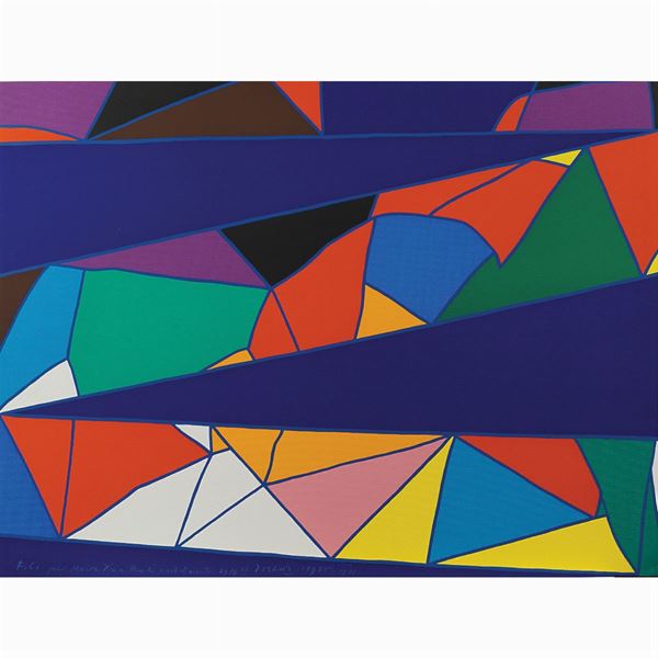 Piero Dorazio : Paolo Dorazio  (Roma 1944)  - Auction Online Timed Auction Paintings and Prints - I - Colasanti Casa d'Aste