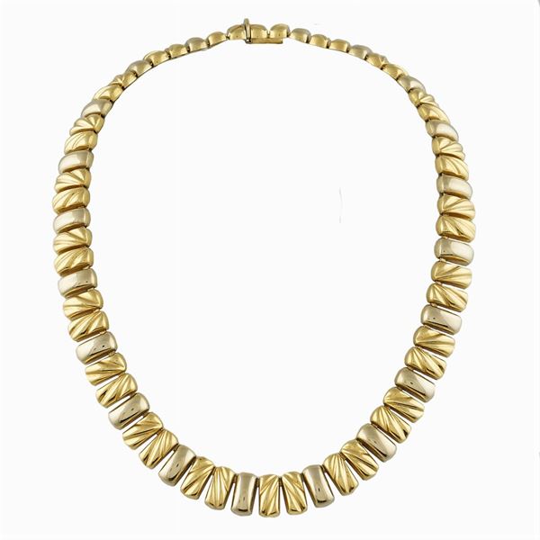 18kt gold collier