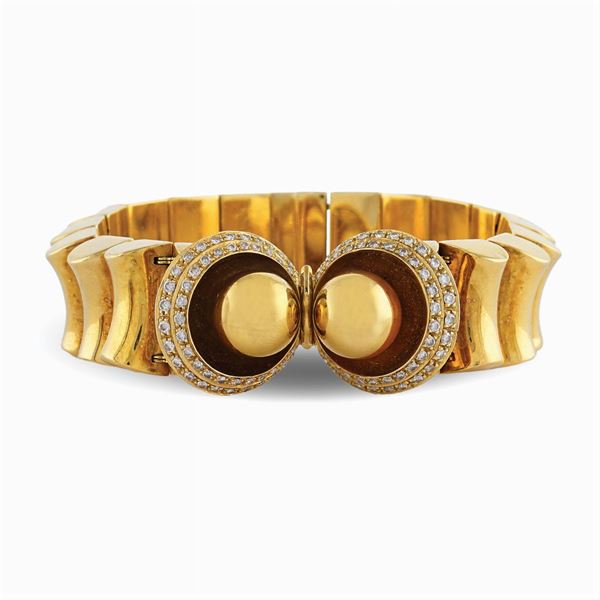 Bracciale in oro giallo 18kt