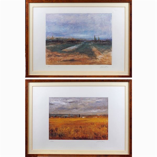 Giuliano Geleng : Giuliano Geleng  (Roma 1949)  - Auction Online Timed Auction Paintings and Prints - I - Colasanti Casa d'Aste