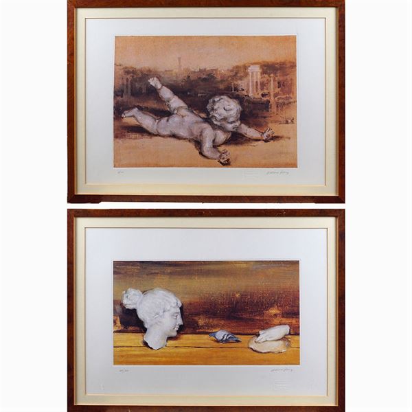 Giuliano Geleng : Giuliano Geleng  (Roma 1949)  - Asta DIPINTI E GRAFICA - ASTA A TEMPO  - I - Colasanti Casa d'Aste