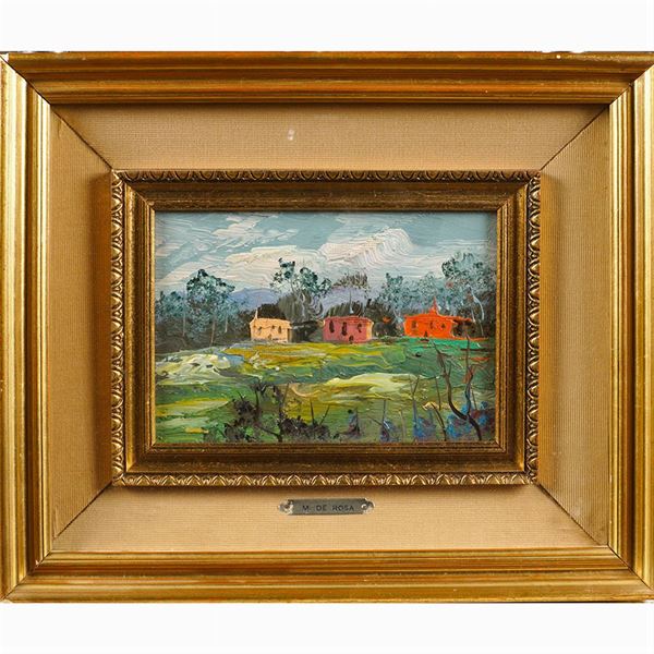 Italian painter  (20th century)  - Auction Online Timed Auction Paintings and Prints - I - Colasanti Casa d'Aste