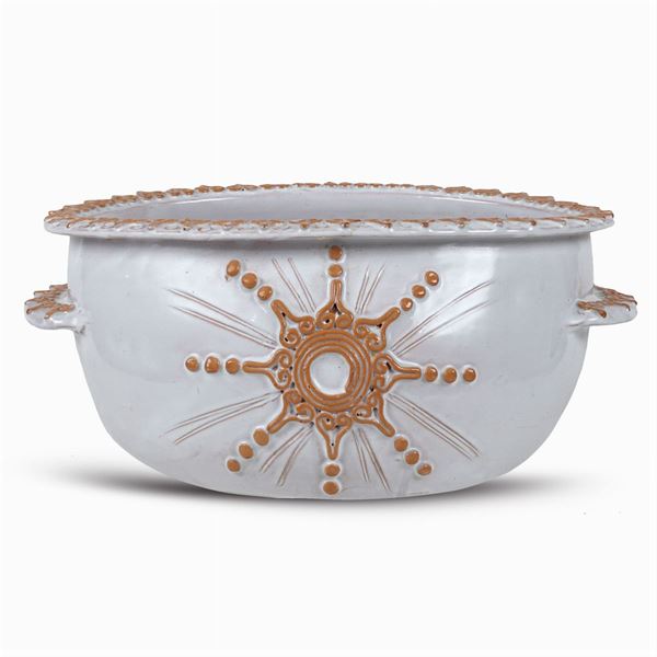 Zuppiera - centrotavola in terracotta