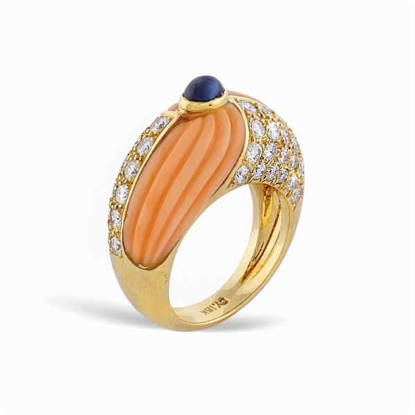 Anello in oro giallo 18kt
