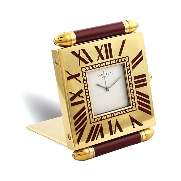 Cartier Pendulette, travel alarm clock