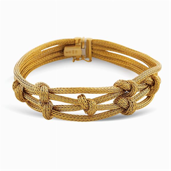 Bracciale in oro giallo 18kt