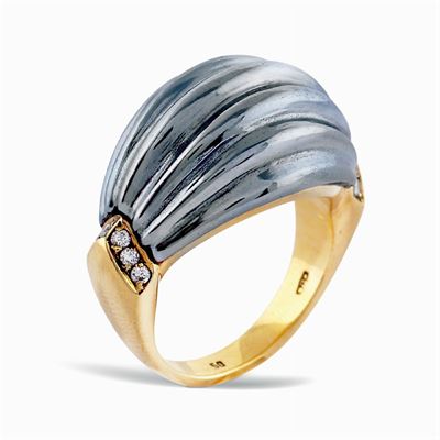 Cartier, Anello Bombé in Oro Giallo 18kt