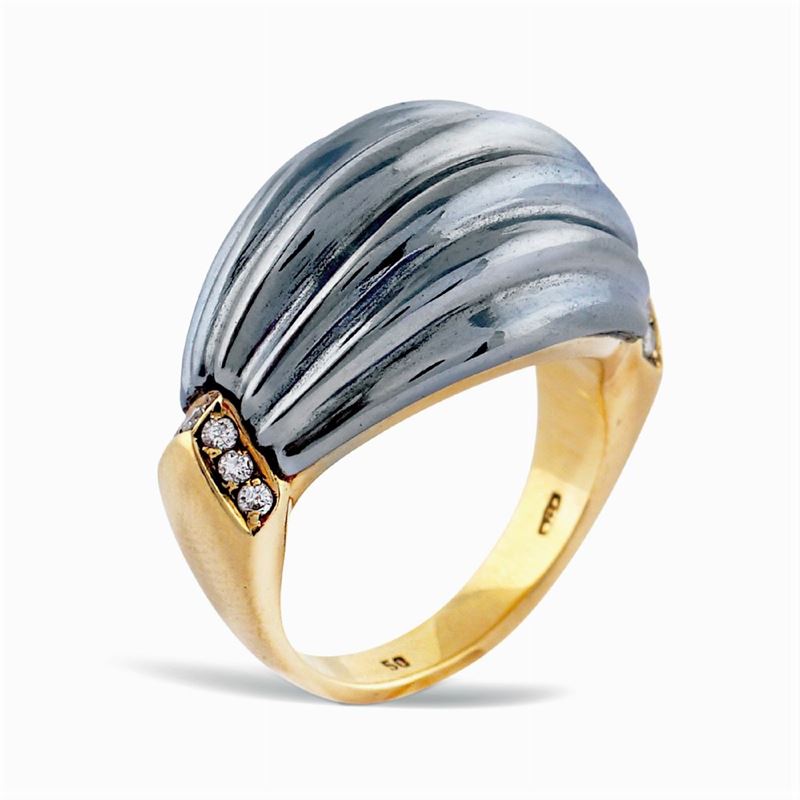 Cartier, Anello Bombé in Oro Giallo 18kt