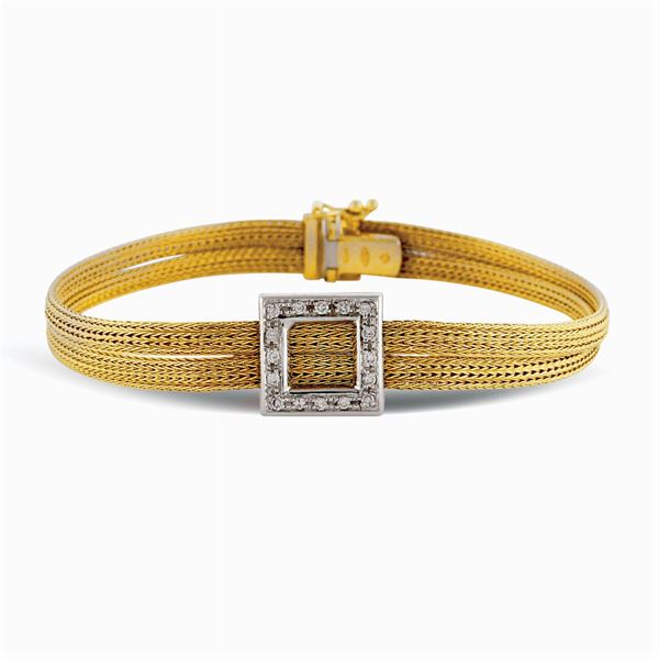 Bracciale in oro giallo 18kt