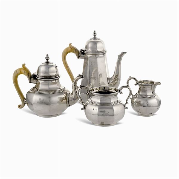 Silver tea and coffee service