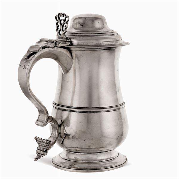 Tankard in argento