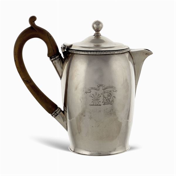 Caffettiera in argento