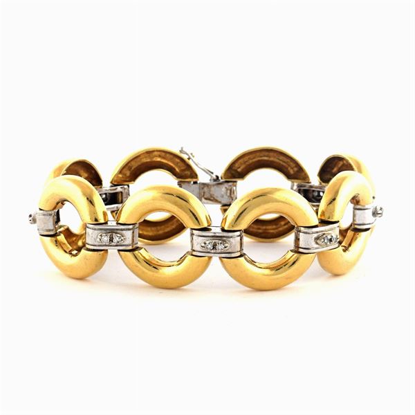 Bracciale in oro giallo 18kt