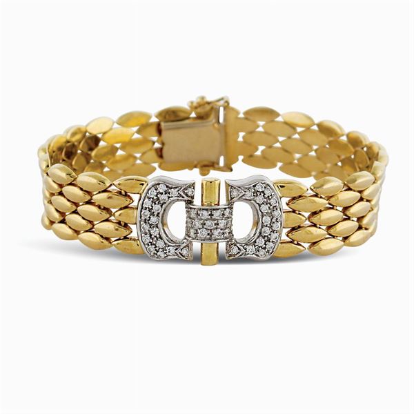 Bracciale in oro giallo 18kt